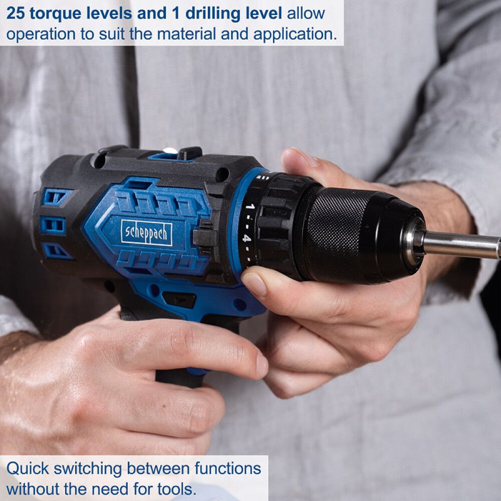 Akutrell Scheppach BC-DD60-X 20 V