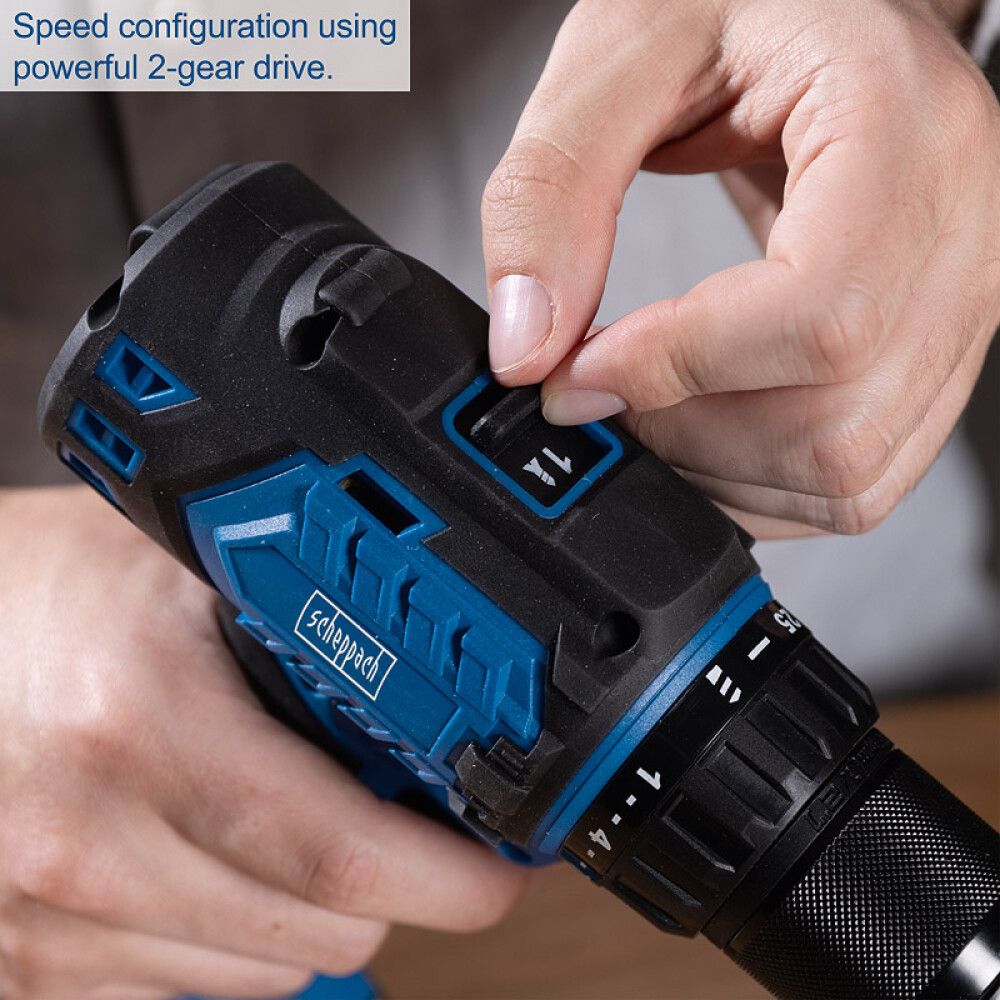 Akutrell Scheppach BC-DD60-X 20 V