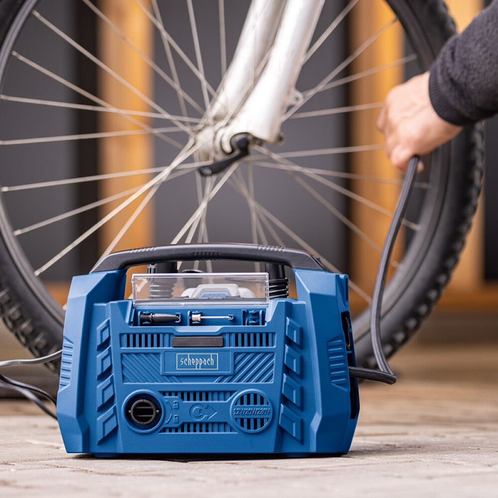 Akuga hübriidkompressor Scheppach 3in1 Airforce 6 20 V