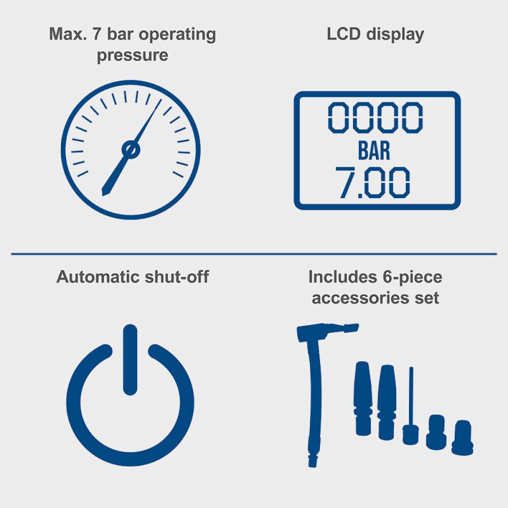 Akukompressor Scheppach HC-AC20-X 20 V