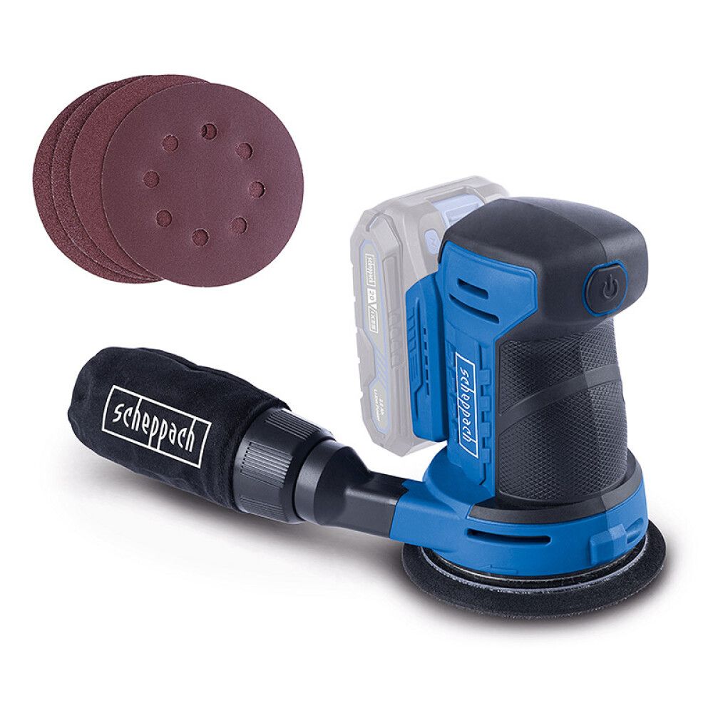 Akuekstsentriklihvija Scheppach C-OBS125-X 20 V