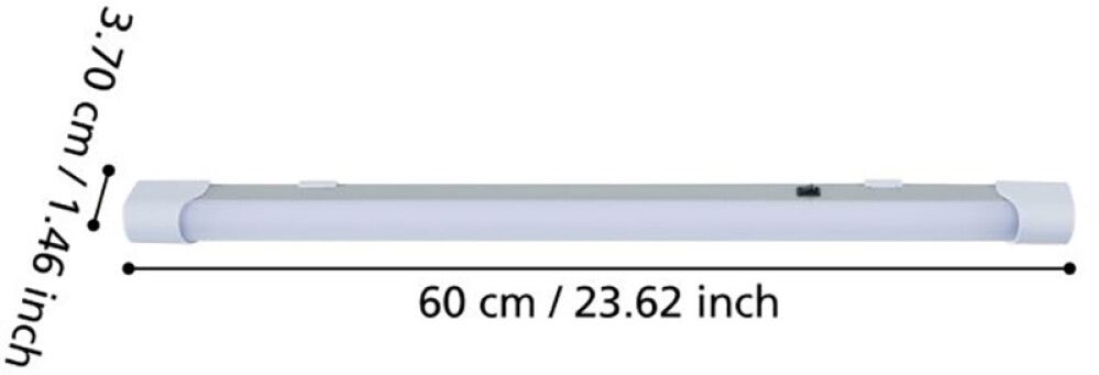 LED-üldvalgusti Mattanza 10 W 60 CM