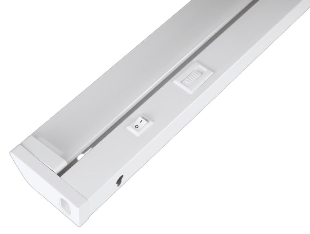 LED-üldvalgusti Russcallo S 8 W 57 cm valge