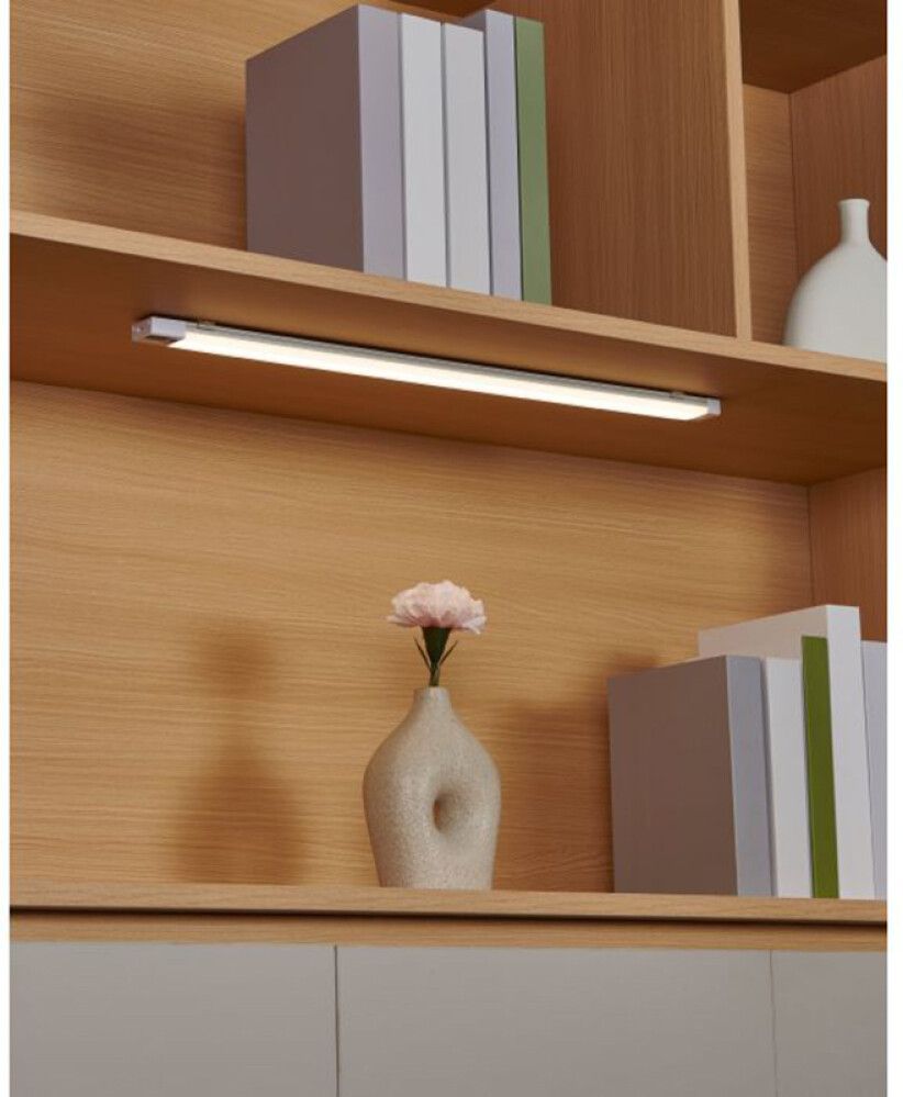 LED-üldvalgusti Selrino M 8 W 57 cm valge