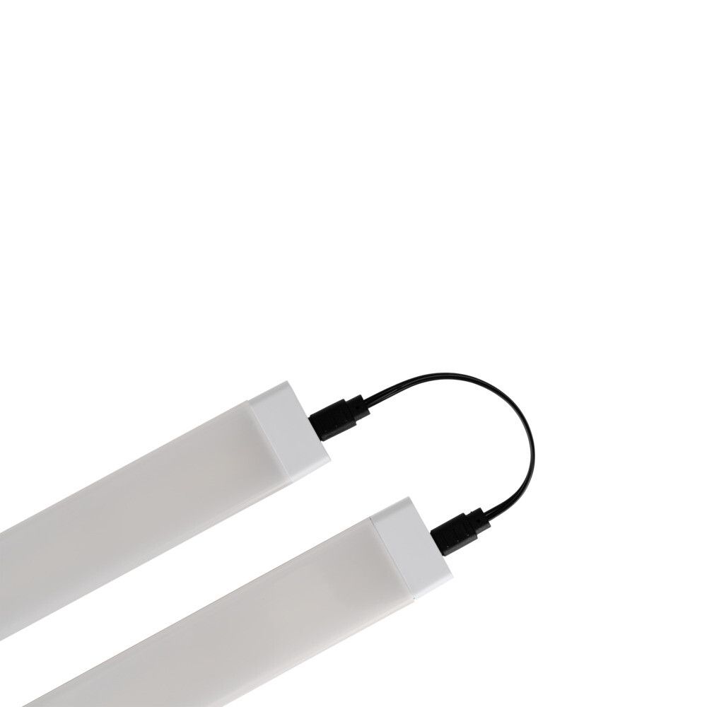 LED-üldvalgusti Selrino M 8 W 57 cm valge