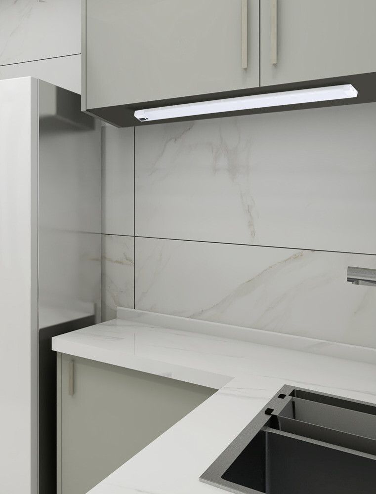 LED-üldvalgusti Selrino M 8 W 57 cm valge