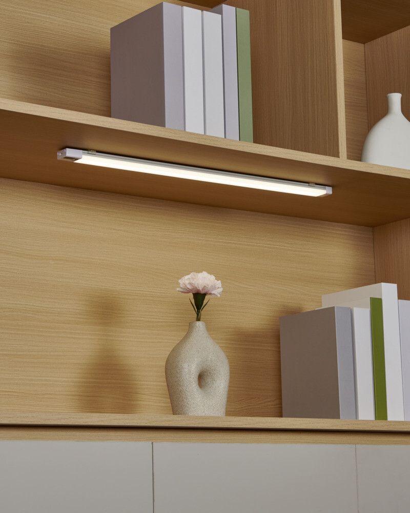 LED-üldvalgusti Selrino M 8 W 57 cm valge