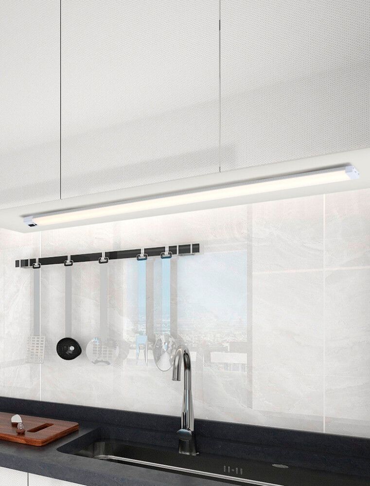 LED-üldvalgusti Selrino M 12 W 87 cm valge