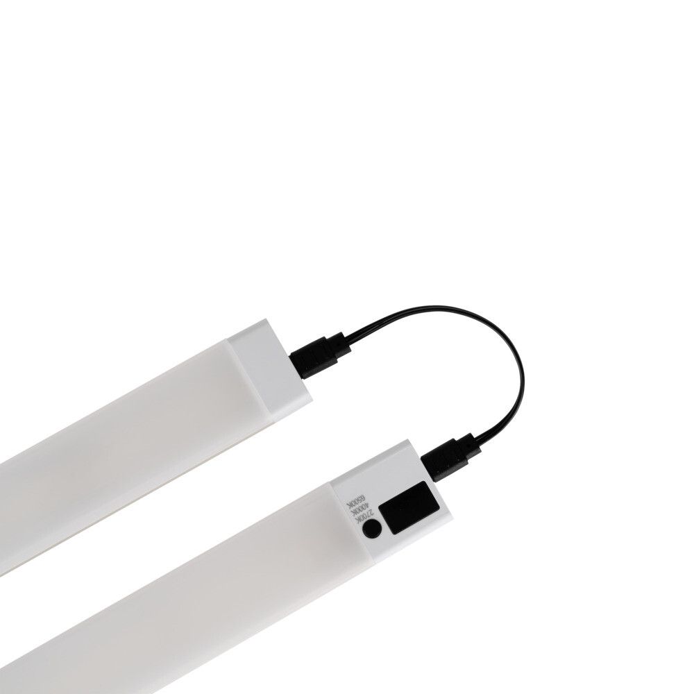 LED-üldvalgusti Selrino M 12 W 87 cm valge