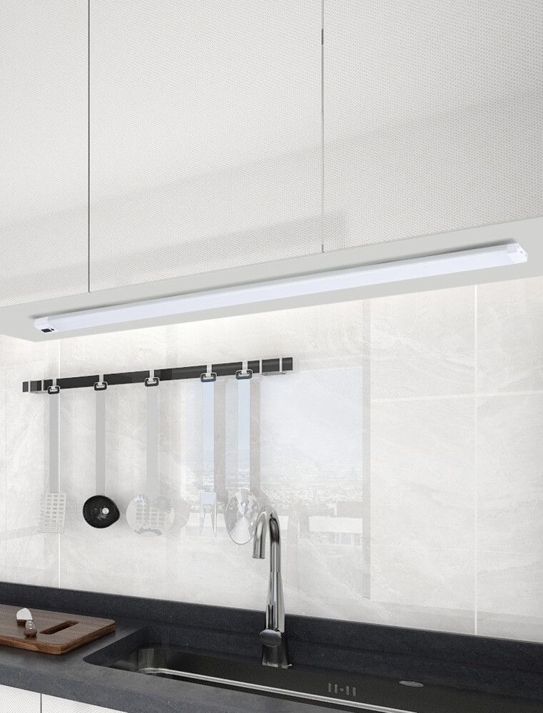 LED-üldvalgusti Selrino M 12 W 87 cm valge