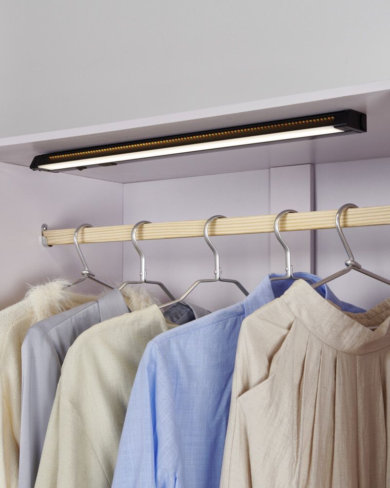 LED-üldvalgusti Russcallo S 8 W 57 cm must