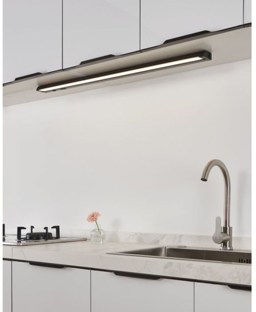 LED-üldvalgusti Russcallo M 13 W 87 cm must