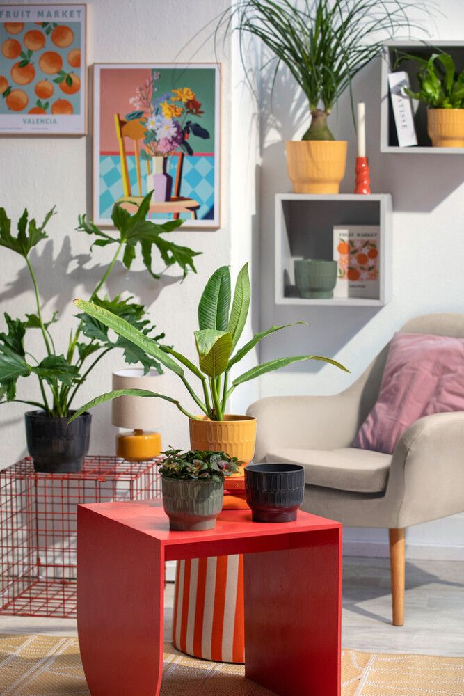 Ümbrispott Cusco 16 cm, Deep Blck