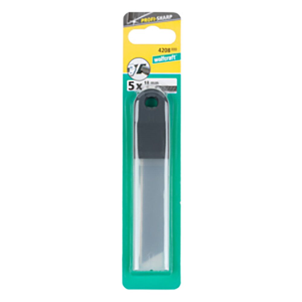 Asendusterad Wolfcraft PRO SHARP 18 mm 5 tk