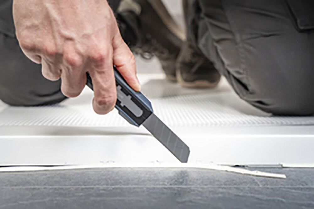 Kahe teraga nuga Wolfcraft 18 mm