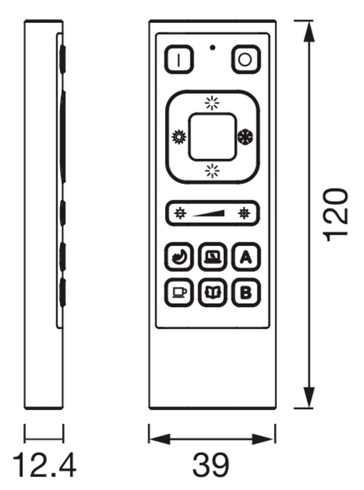 Kaugjuhtimispult Osram Smart+ Wifi RGB