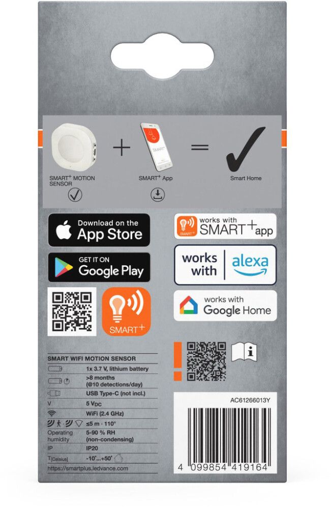 Osram Smart+ Wifi liikumisandur IP20