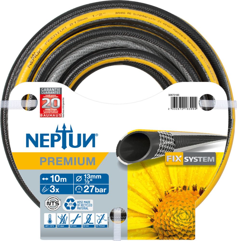 Aiavoolik Neptun Premium 10 m 1/2" 13 mm