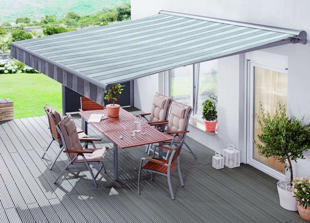 Poolkassettmarkiis SunFun hall/hall 5 x 3 m