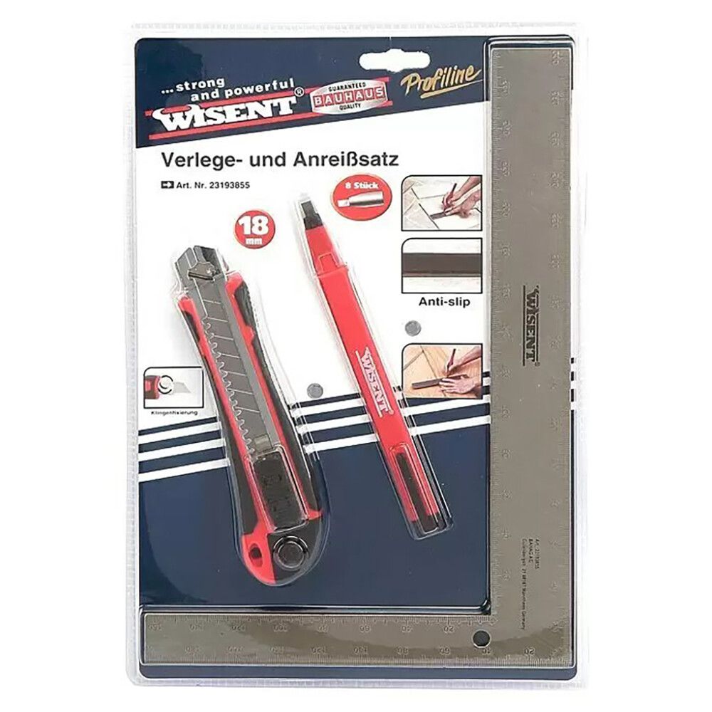 Tööriista komplekt Wisent 3-osaline