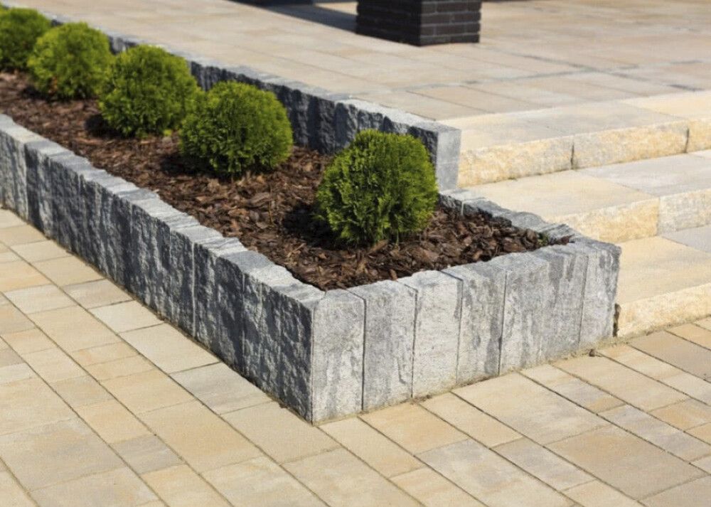 Graniitpost G 654 antratsiit 12 x 10 x 25 cm