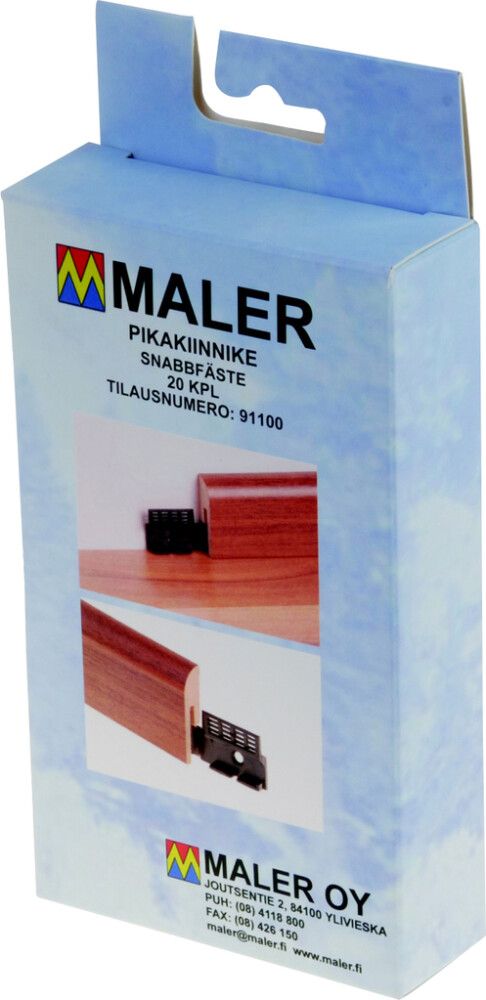 Liistuklamber 20 tk pakis