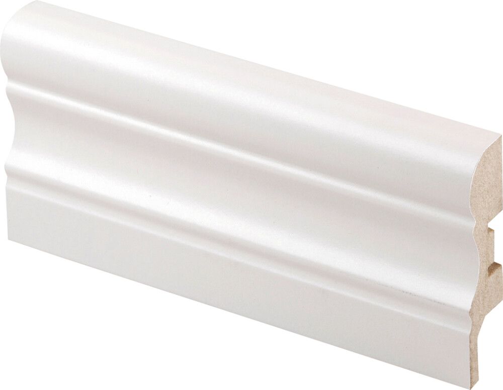 Põrandaliist Maler Aura 15 x 60 x 2750 mm MDF Valge
