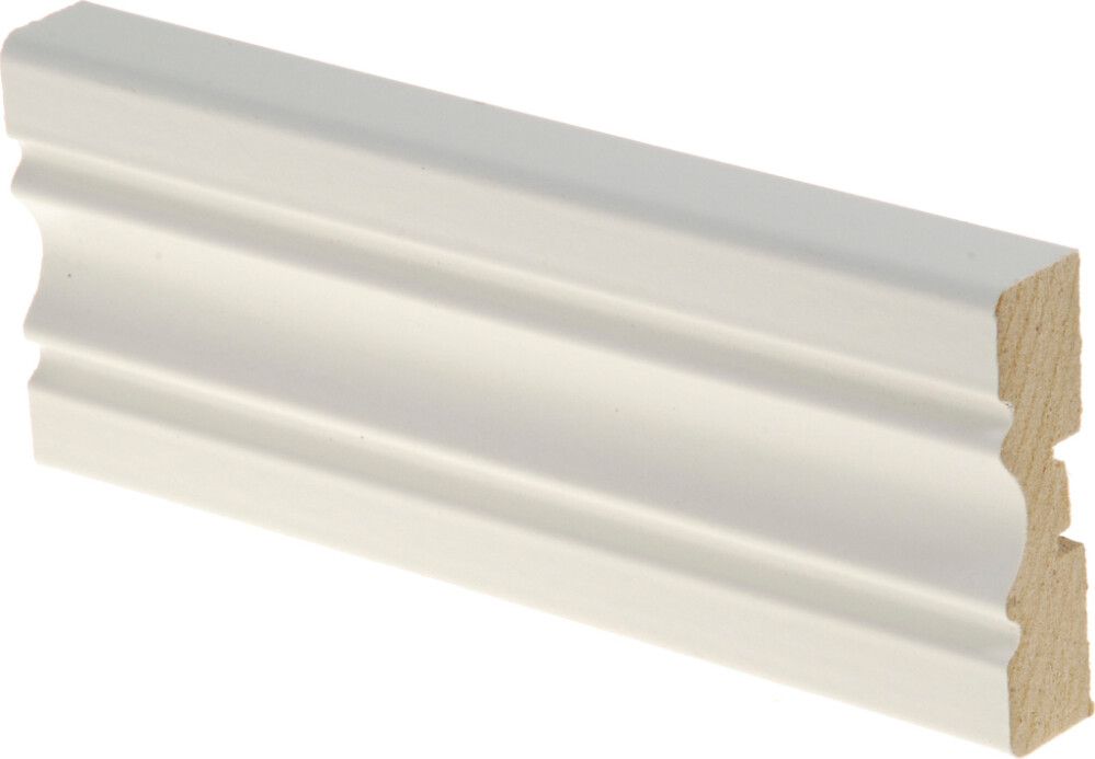 Katteliist Maler Aura 15 x 60 x 2200 mm MDF Valge