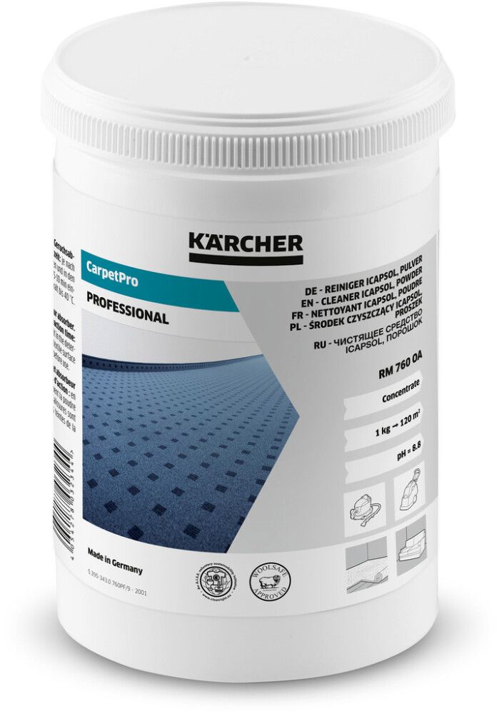Puhastuspulber Kärcher CarpetPro Cleaner iCapsol RM 760 Powder OA