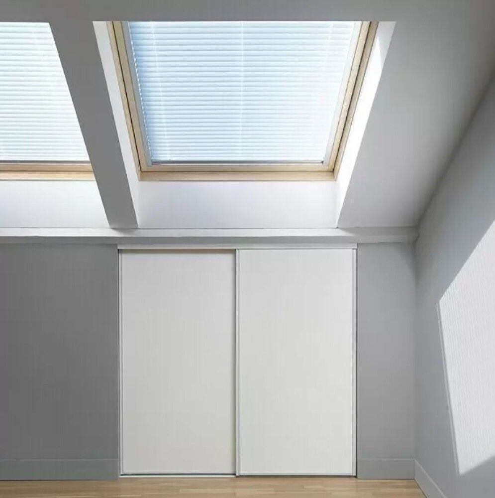 Liuguste komplekt Optimum 10 x 1200 x 1200 mm valge/hall