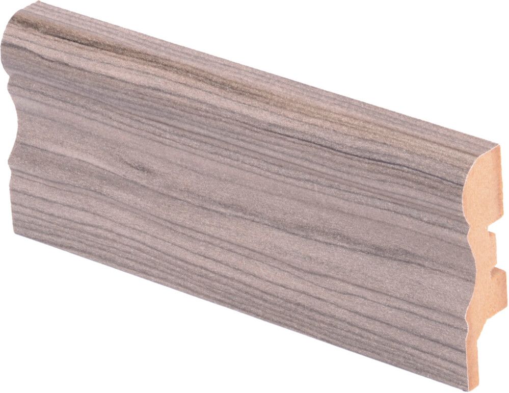 Põrandaliist MDF hall tamm 15 x 60 x 2750 mm
