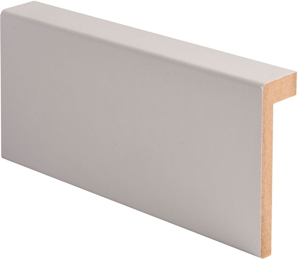 Välisnurgaliist MDF valge 21 x 70/13 x 2200 mm
