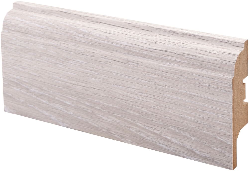 Põrandaliist MDF hall tamm 15 x 65 x 2750 mm