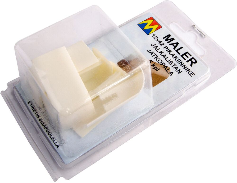 Põrandaliistude ühendused PVC valge