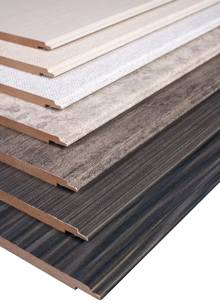 Seinaplaat STS 8 x 616 x 2800 mm tumepruun, tekstiilimuster