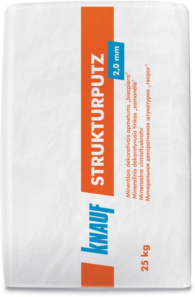 Mineraalne struktuurkrohv Knauf Strukturputz 2 mm