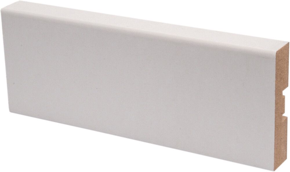 Katteliist 15 x 58 x 2200 mm valge