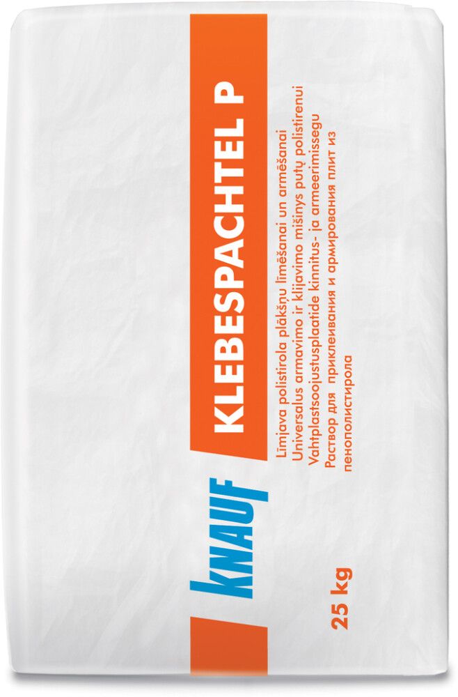 Polüstüreenplaatide kinnitus- ja armeerimissegu Knauf Klebespachtel P