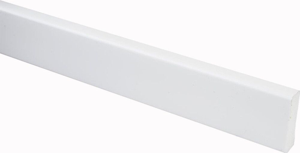 Katteliist PVC valge 10 x 32 x 2200 mm