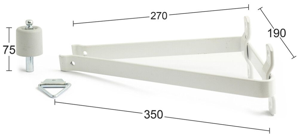 Uksetõkis kolmnurk Habo 2650