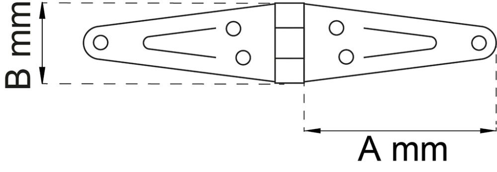 A-hing Habo 714, 140 x 54 mm