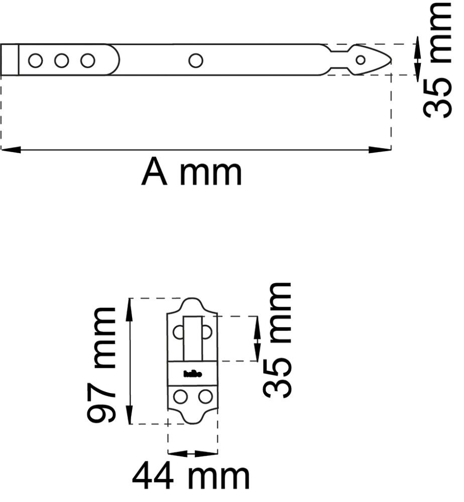 Hing Habo 214, 300 mm 2 tk