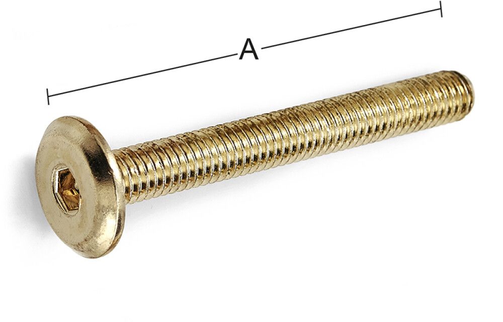 Mööblikruvi Habo 521, M6 x 70 mm