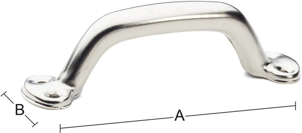 Käepide Habo 1405 140 mm nikeldatud