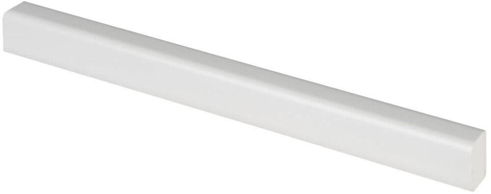 Klaasiliist Maler 8 x 13 x 2100 mm PVC valge