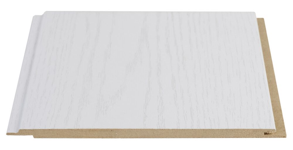 Laepaneel Maler MDF STP valge saar, 6 x 160 x 1200 mm