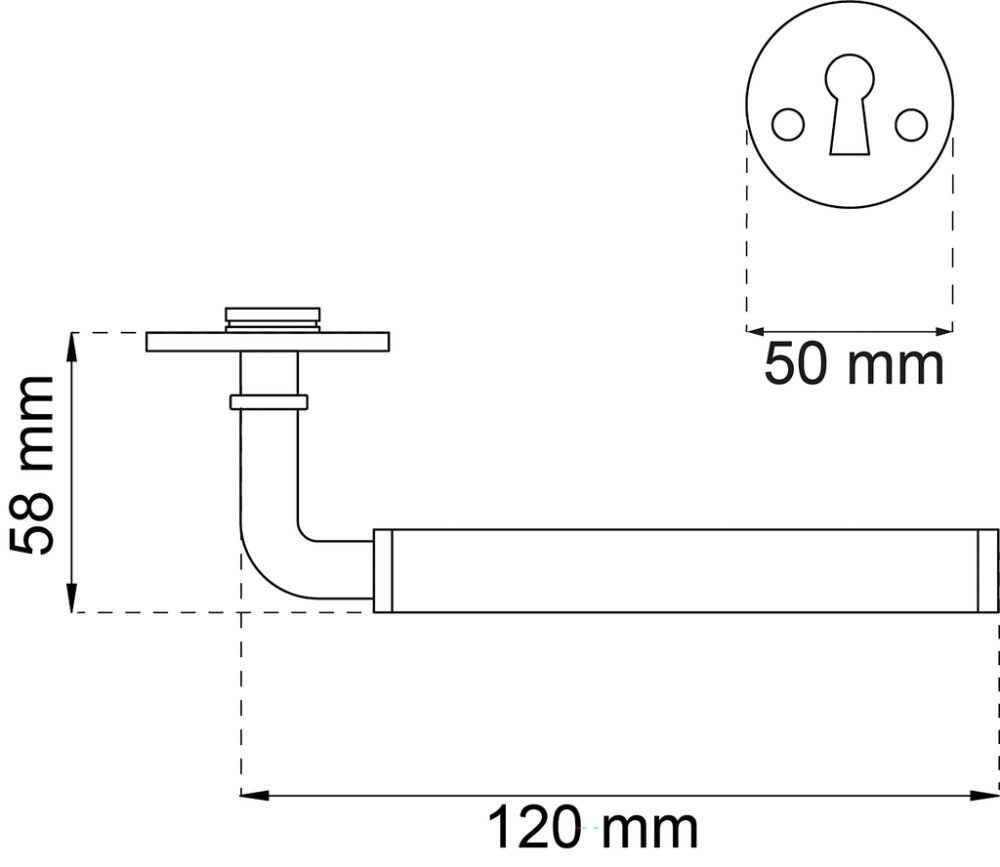 Siseukse link Habo A385