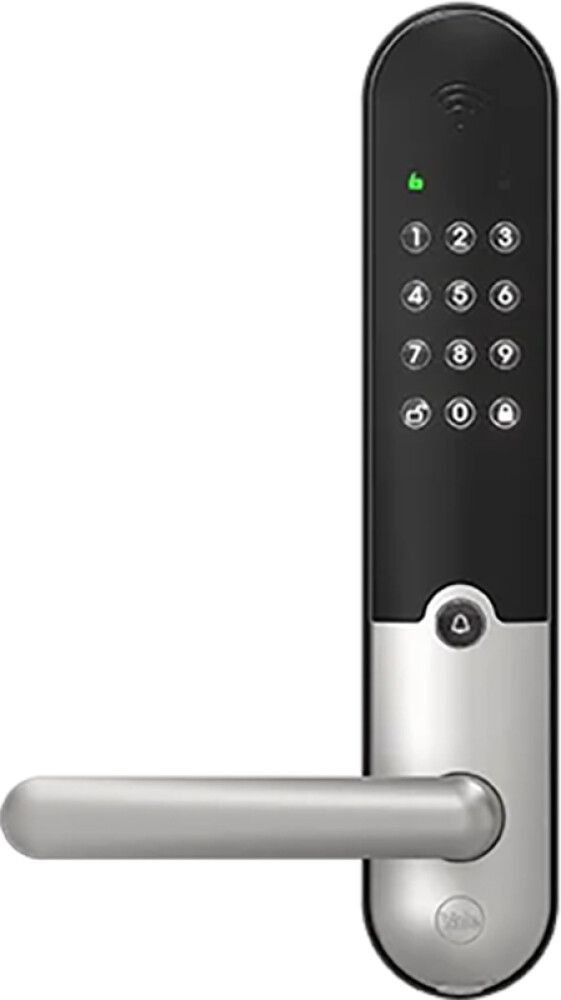 Digitaalne turvalukk Yale Doorman L3S harjatud teras
