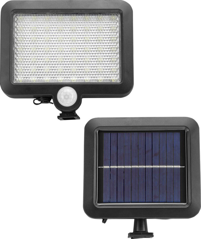 LED-prožektor liikumisanduriga Bauhaus must