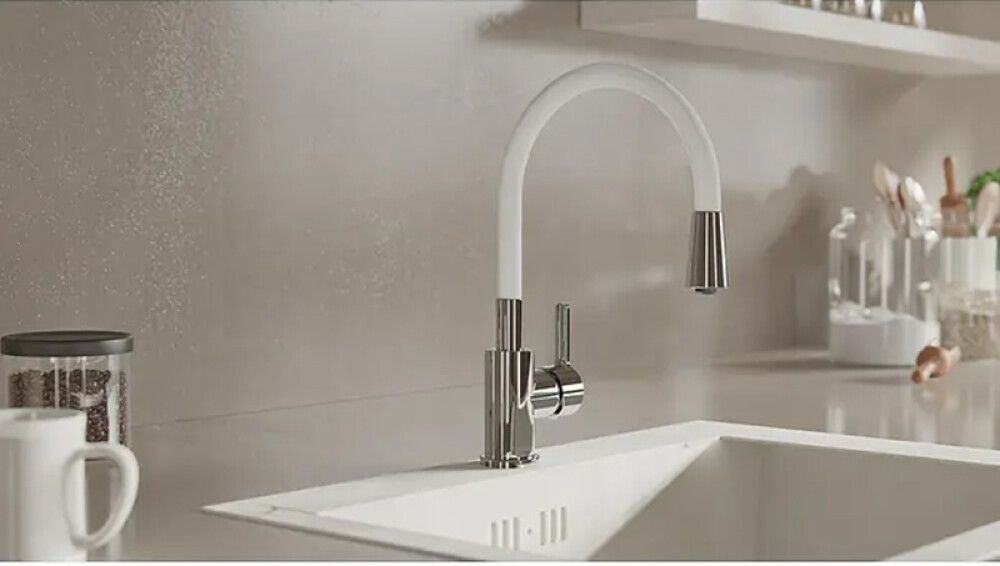 Köögisegisti Camargue Flexo valge